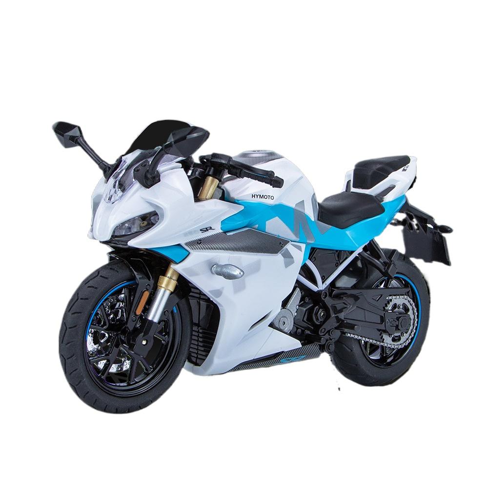 1/12 Модель мотоцикла CFMOTO 250SR, Имитация сплава литье под давлением, Детские игрушки, Подарки для мальчиков-мотоциклистов, Украшение для автомобиля