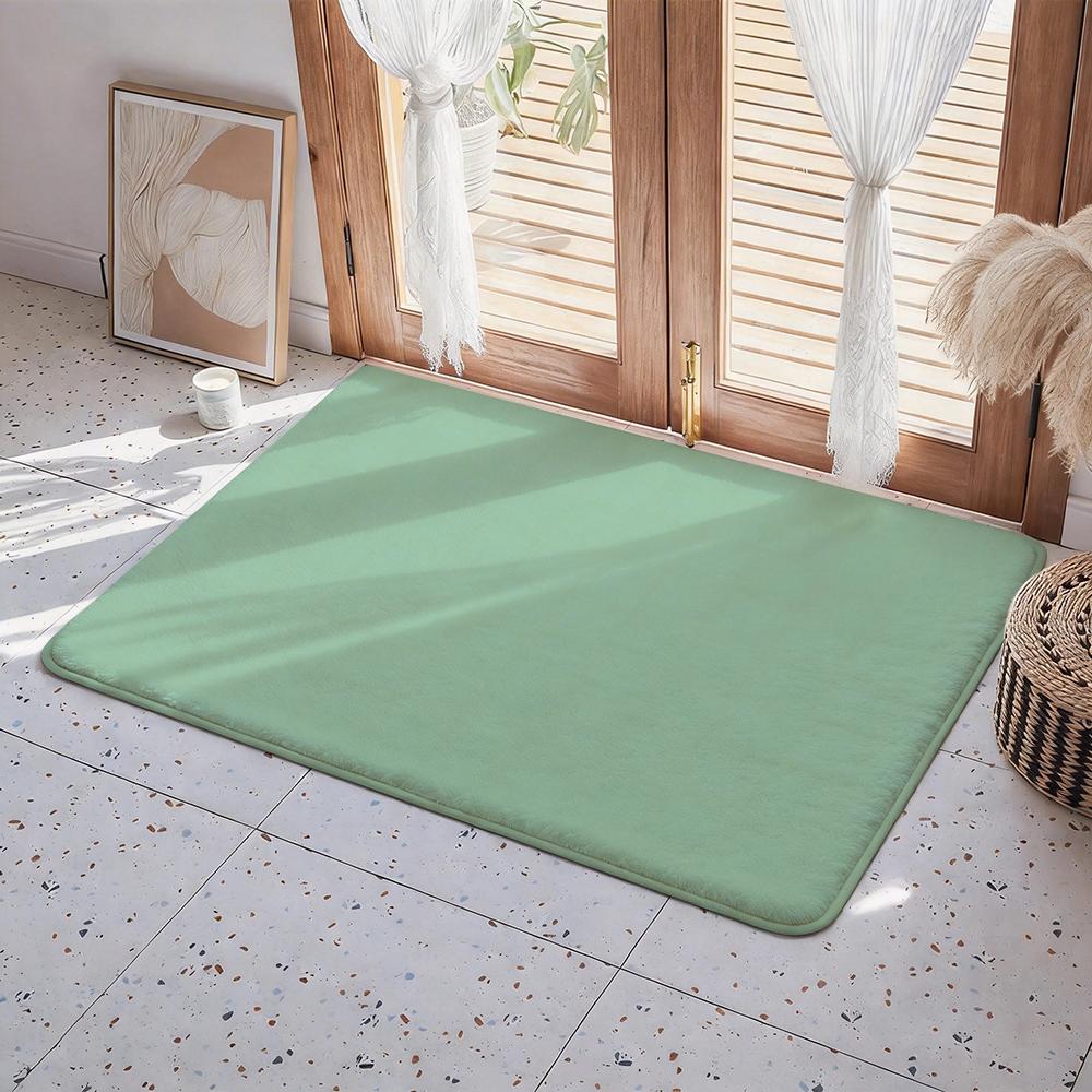 Food C Candy Floor Mat Eco Flannel Doormat Non Slip Odorless Indoor Floor Rug Soft Short Plush Home Mat