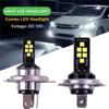 Car LED Fog Lights H3 881 880 H1 4014 30smd High Brightness Kit 6000K Headlight Car Bulb Access K1B8