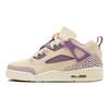 Air Spizike Low GS Давайте играть! Детские кроссовки кремовые Legend-светло-коричневые фиолетовые-пыльные FQ3950-200
