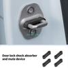 Y1UB 4Pcs Universal Silicone Door Bumpers for Noise Reduction Impact in Vehicles Easy to Install