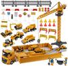 Carecoly Construction Vehicle Work Vehicle Set, Construction Work, DIY Car, Engineering Toy, Working Vehicle, Work Vehicle, Indoor Play, Boys,