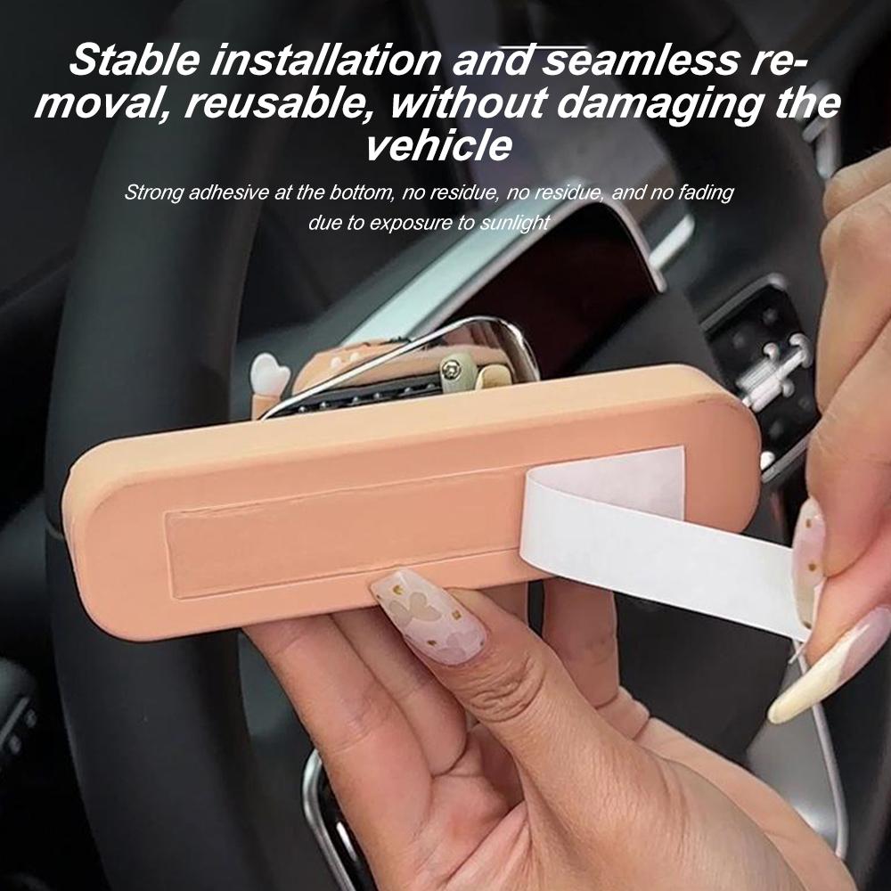 Sliding Skateboard Bear Car Temporary Parking Mobile Phone Number Plate Parking Assistance Car Accessories For Tesla Universal