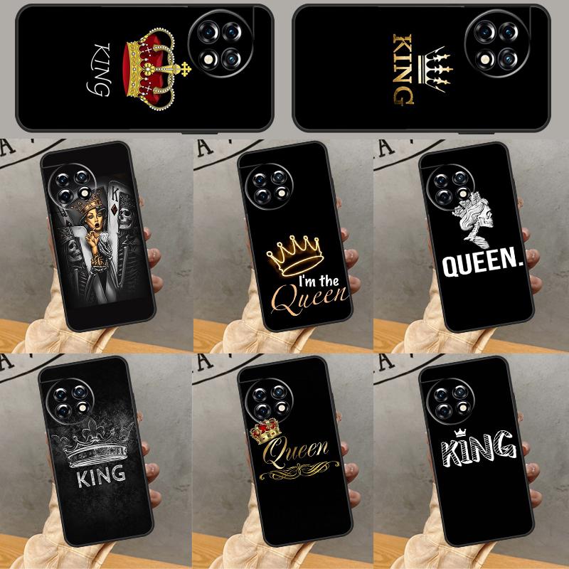 King Queen Art Cover For OnePlus Nord 4 CE 2 3 Lite N30 N20 N10 OnePlus 13 12 11 10 Pro 8T 10T 12R 13R Case