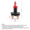 Car Battery Cut-off Switch: Anti-Leakage Knob, Four-Hole Disconnect Switch