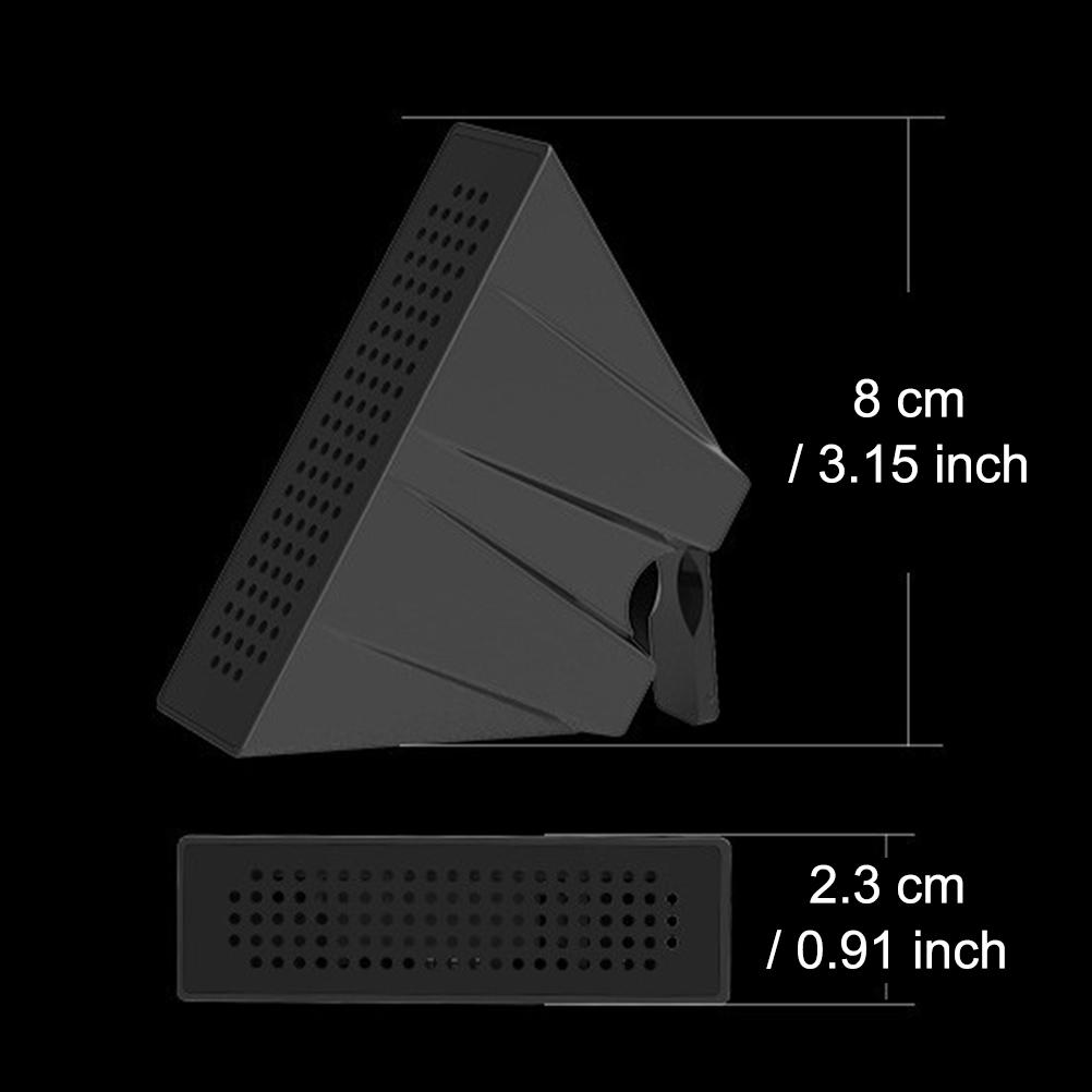 Портативный Акустический Усилитель Звука для Телефона Стойка Черный 2.3x8см HiFi Усилитель Звука Держатель