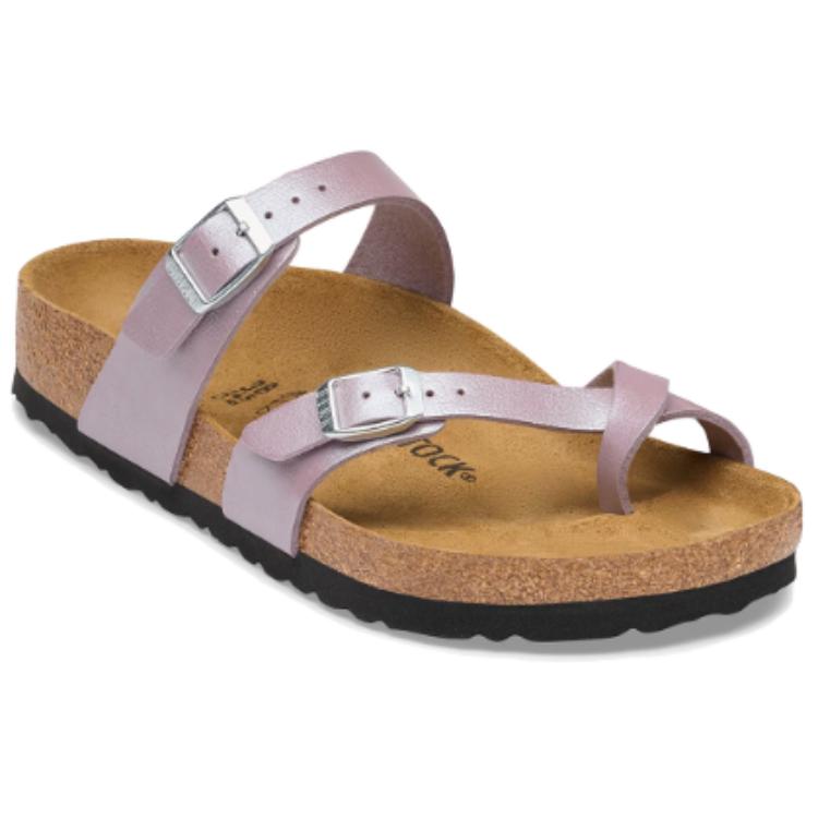 Birkenstock Майари Модные удобные пробковые сандалии Женские сандалии Орхидейно-фиолетовые 1032973