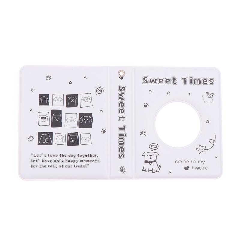 Ins Cute Mini 3-Inch Album 36 Pockets Card Binder Kpop Idol Pictures Storage Case Transparent Inner Page Collection Album