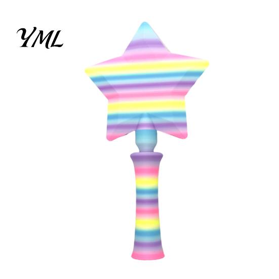 Festival Party Card Display Christmas Tree Payment Wand, Novelty Tap Pay Telescopic Star Holiday Cash Clip for Shop Wand Holder, Fun Accessory