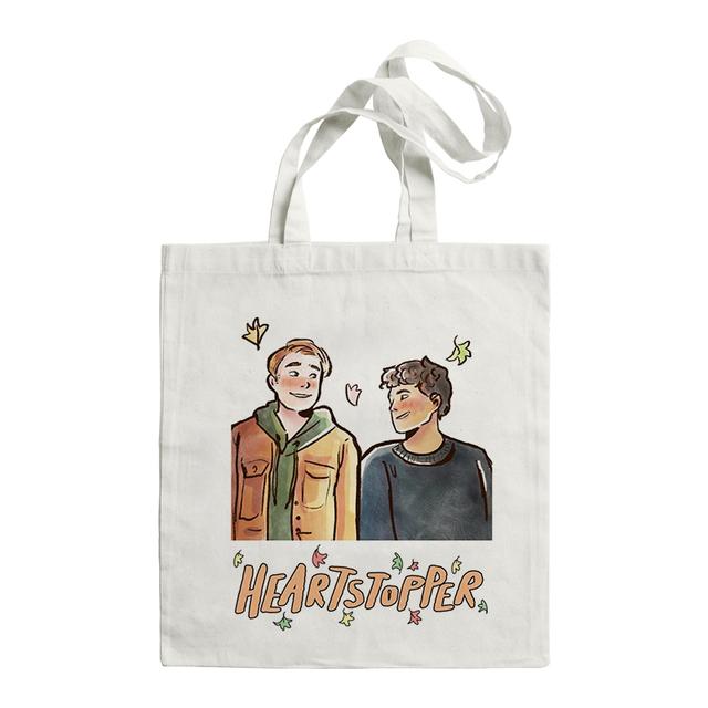 Hi Heartstopper Leaves Women Shopper Bags Shopping Bag Travel Tote Bag College Retro Shoulder Bag Large Capacity Student Handbag