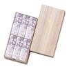 Chiyo Light Ink Cherry Blossom Incense 6 Boxes In Paulownia Wood Nippon Made In Cherry Blossom Low Perfect for or Condolences Uno's Sticks, Box,