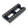 11Pcs DIP IC Chip Sockets Adapter Connector Solder Type Socket 6Pin 8Pin 11Pin 16Pin 18Pin 11Pin 18Pin 11Pin 11Pin Narrow Wide