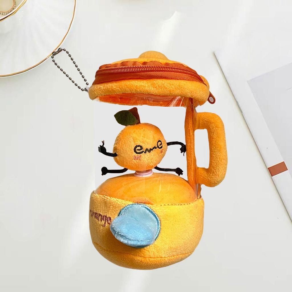 Fruit Juicer Plush Toy Cute Novelty Portable, Fruit Doll,Soft, Stuffed for Kids Boys Girls