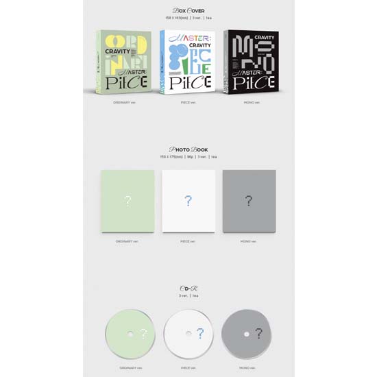 CRAVITY 5th Mini Album 'MASTER:PIECE'