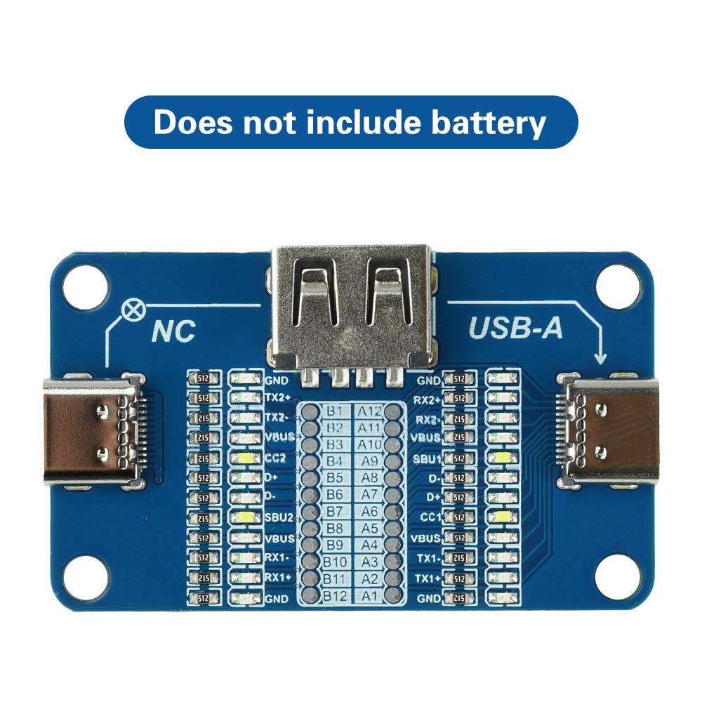 Модуль тестера кабелей USB A на Type C / Type C на Type C Обнаружение протокола быстрой зарядки для многоинтерфейсных кабелей