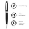 Cross Ballpoint Pen Bailey Black Genuine Imported Product Oil-Based NT0452-7