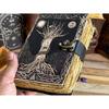 Leather Journal Tree of Life - Leather Notebooks For Women - Beautiful Journal For Sketches Book Traveling Book Blank Spell Book
