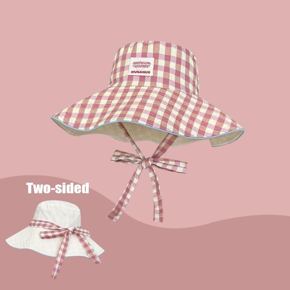 Шляпа рыбака для походов с широкими полями, солнцезащитная, клетчатая, кепка для походов, модная шляпа от солнца на шнурке, мужская