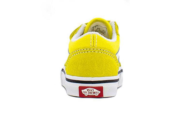 Vans Old Skool Casual Skate Shoes Low top Toddler Shoes Yellow Infant And Toddler VN000D3Y7Z4