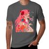 Belle Anime Mamoru Hosoda Tshirt Work Wear Simple Tee Shirt