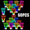 LED Glowing Beer Cup Flashing Party Cups Glow Dark for Birthdays Weddings Concerts BBQ Beach DJ Events