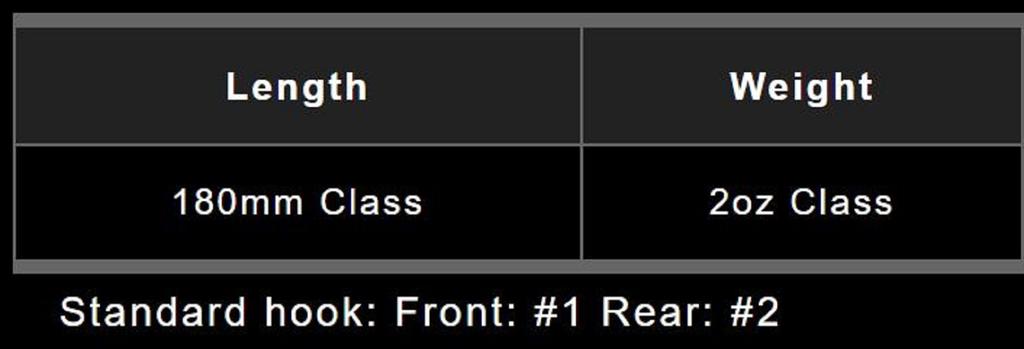 Gan Craft Составной воблер Jointed Claw Shift 183 Тип F Плавающий GAN-43 (7573)
