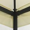 vidaXL Pavillon mit Netz 300x400x265 cm Creme