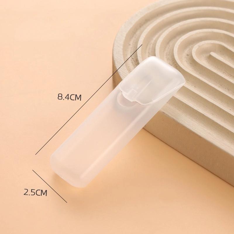 Portable Mini Storage Box Transparent Travel Toothpick Cotton Swab Container for Outdoor Travel Kitchen Restaurant Supplies