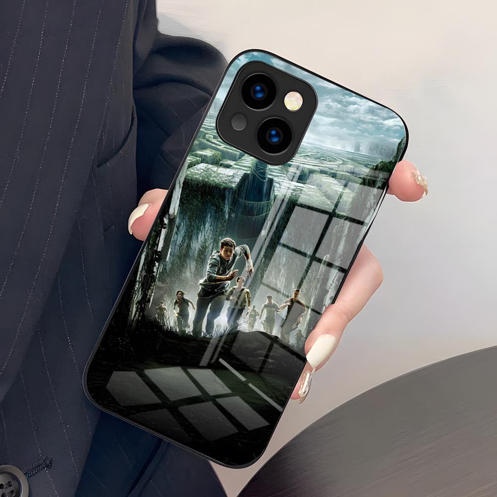 Чехол для телефона по фильму «Бегущий в лабиринте» для iPhone 17 Pro Max 15 Pro 16 14 Plus 12 13 Mini 11 Pro Ударопрочный стеклянный чехол