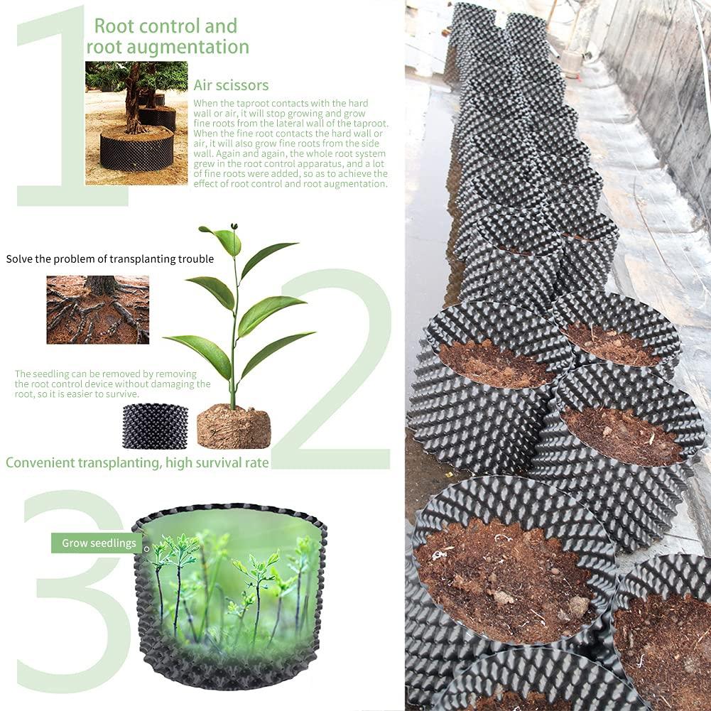 Горшок для рассады из ПВХ для эффективного размножения корней и повышения качества растений