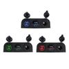 3 в 1 основание палатки Dual USB автомобильное зарядное устройство розетка светодиодный цифровой вольтметр розетка для грузового автомобиля морской пехоты