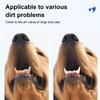 NEW Dog Finger Ear Wipes Soft Finger Cleaning Pads For Dog Ear Safe Plant-Based Cleanser Supplies For Pet Care Grooming Bathing