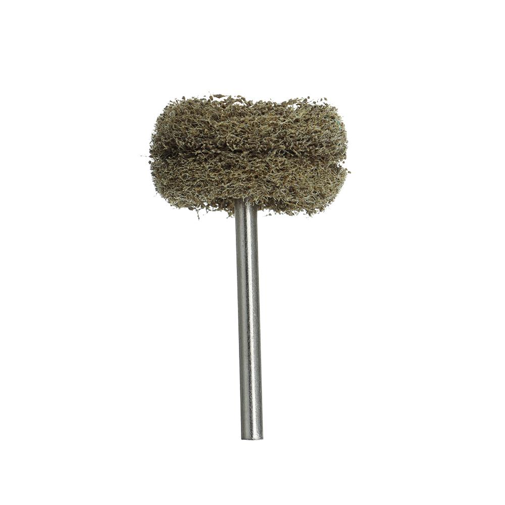 10pcs Abrasive Sanding Accessories Drill Abrasive Brush Polishing Wheel with 3mm Shank Nylon Buffing