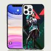 Чехол для телефона Valorant Sage для iPhone 18 17 Air 16 15 Plus 11 14 Pro Max 13 Mini 12 7 8 + SE Узорное Искусство Индивидуальная Крышка 17 Air 16 1