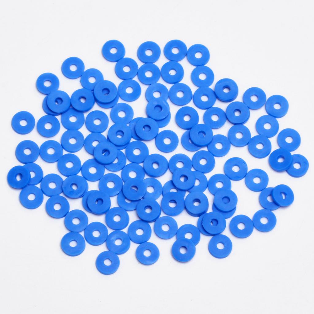 Плоские ювелирные изделия, аксессуары, материалы для самостоятельного изготовления, однотонное ожерелье, подходящие по цвету круглые свободные бусины, браслет ручной работы, брелки, 6 мм, прокладки, аксессуары