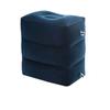 PVC Kids Flight Sleeping Footrest Pillow Resting Pillow On Airplane Car Bus Pillow 3Layers Inflatable Travel Foot Rest Foot Pad