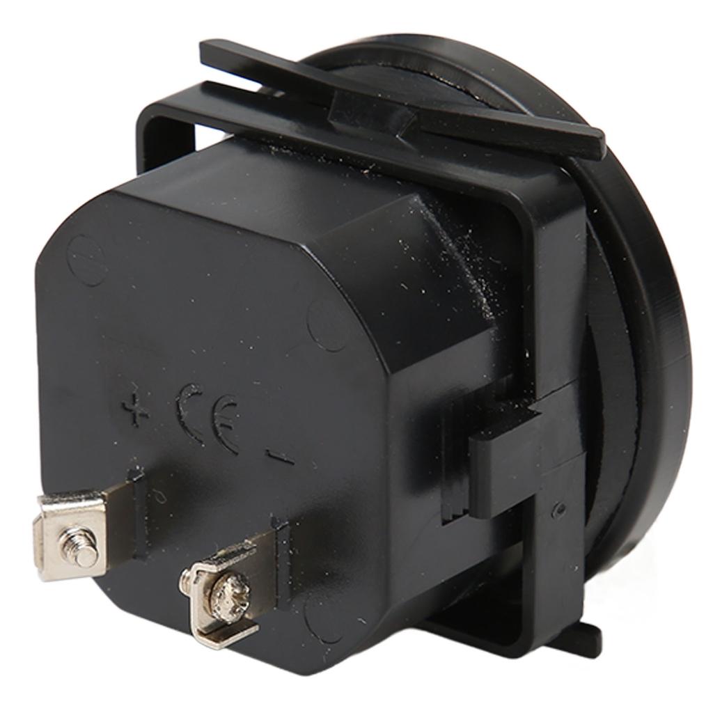 Счетчик моточасов для лодки диаметром 2,4 дюйма, максимальный показатель 99999,99 ч. Высокоточный механический счетчик моточасов для лодок и транспортных средств