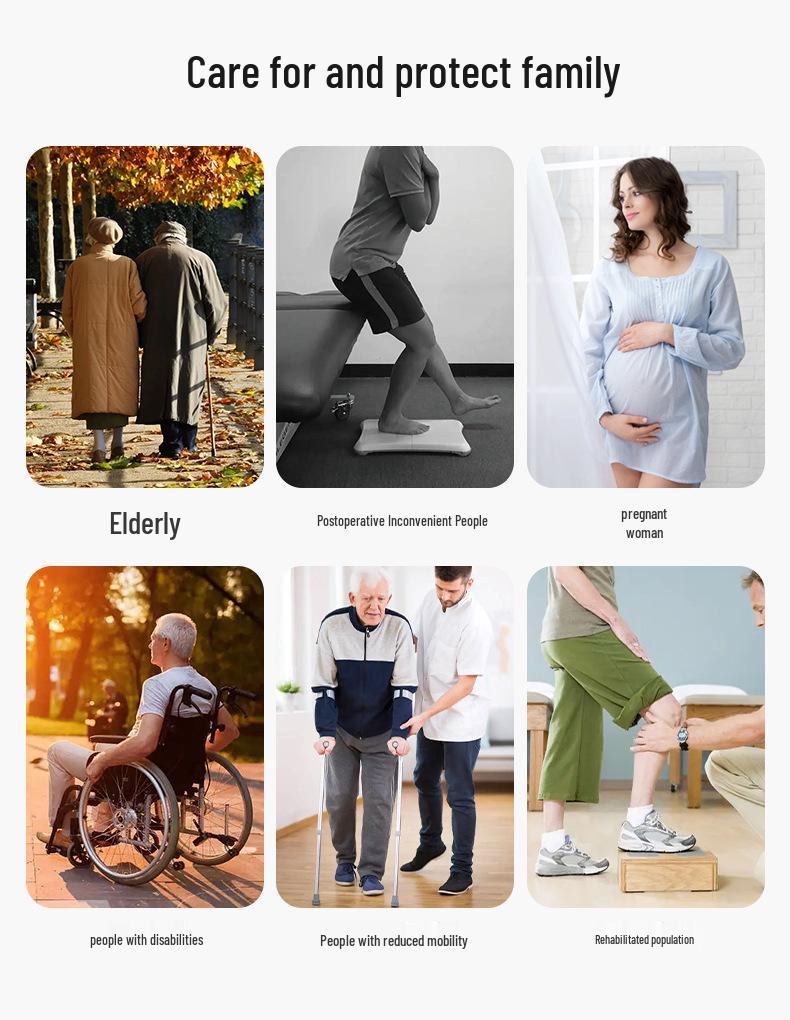 Безбарьерный противоскользящий коридорный поручень для ванных комнат, идеально подходит для пожилых людей и домов престарелых