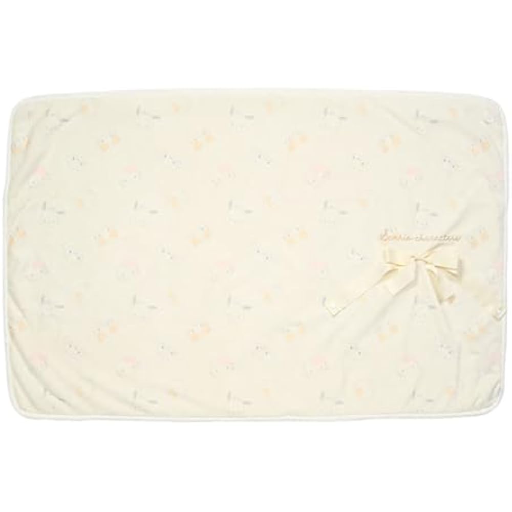 Sanrio (SANRIO) blanket (white fluffy clouds) Sanrio Characters lap cover 661341
