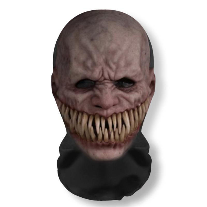 Хэллоуин Маска Призрака 3D Балаклава На Все Лицо Эластичная Сетчатая Дышащая Зомби Головные Уборы Ужасы Вечеринка Хэллоуин Косплей Реквизит
