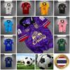 THAILAND National Football Soccer Training JERSEY CHEER Fan Version Quick Dry Shirt Polo Polyester Short Sleeve Uniform Elephant Logo Sport Outdoor