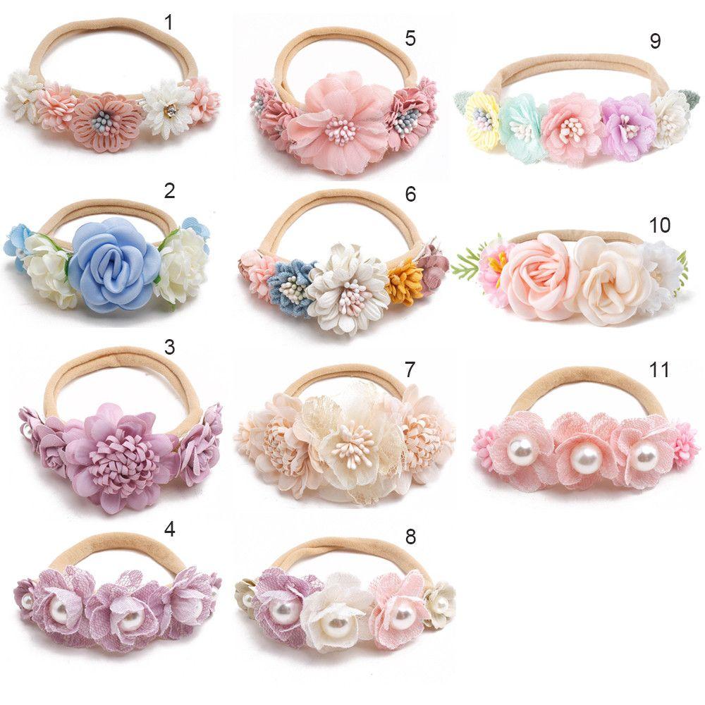 Cute Kids Accessories Headwear Toddler Headband Newborn Head Flower Baby Headband Hair Band