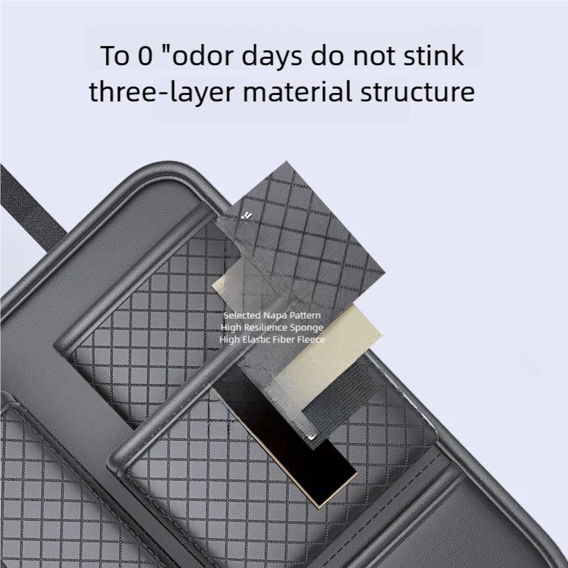 Стеганый органайзер на спинку сиденья автомобиля, сумка для хранения, высокая вместимость, несколько карманов, держатель для салфеток, автомобильная система