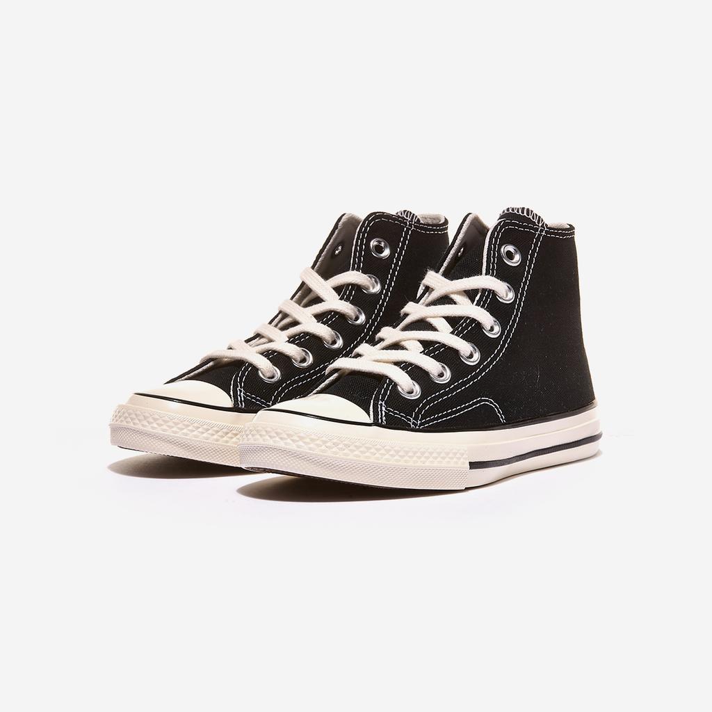 Converse Детские винтажные черные высокие кеды из канваса [368983C-BLACK/BLACK/EGRET]