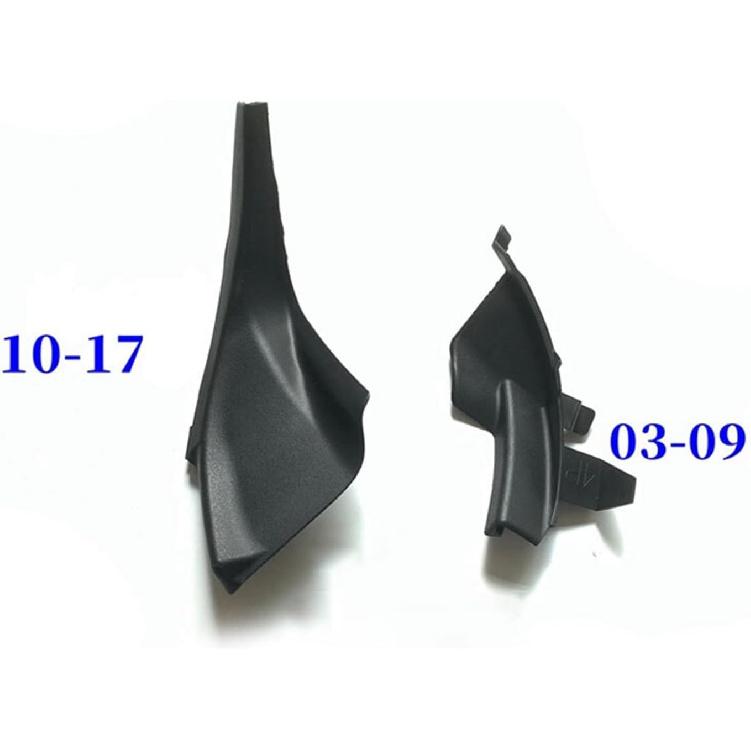 Боковая накладка лобового стекла автомобиля, боковая накладка жабо, уплотнительная крышка лобового стекла для Toyota Land Cruiser Prado 120 150 для Lexus GX470 2003-2009(2003-2009 гг.)