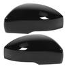 Glossy Black Side Mirror Cap Strong Protection Scratch Proof Long Durability for Sport L
