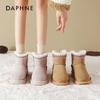 Женские зимние ботинки на платформе Daphne с меховой подкладкой