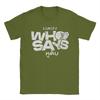 Lykn Who Says Graphic Printing T Shirts for Unisex Women  100 Cotton  Tee Shirt Clothes