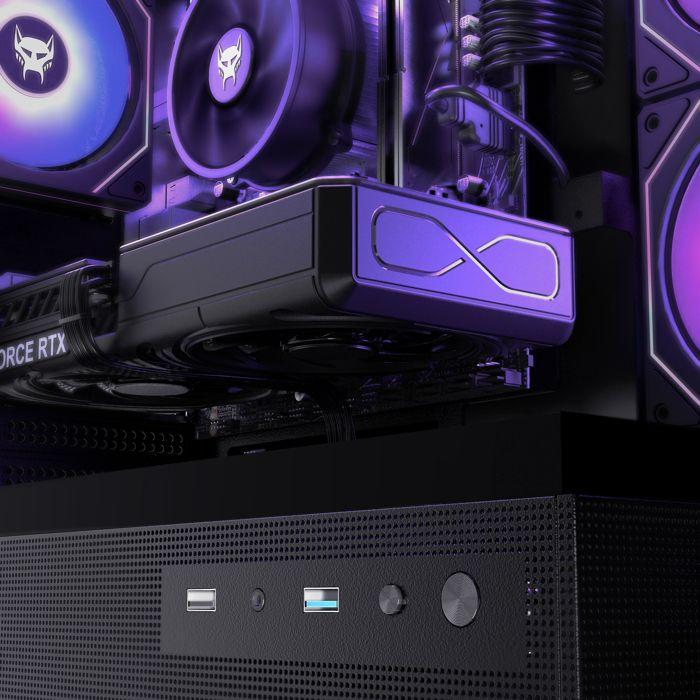 BEASTCOM Q5 Pro Gaming, PC Gamer, AMD Ryzen 7 5700X, NVIDIA RTX 5060, 16 Go RAM, 1 To NVMe, WiFi, Win11