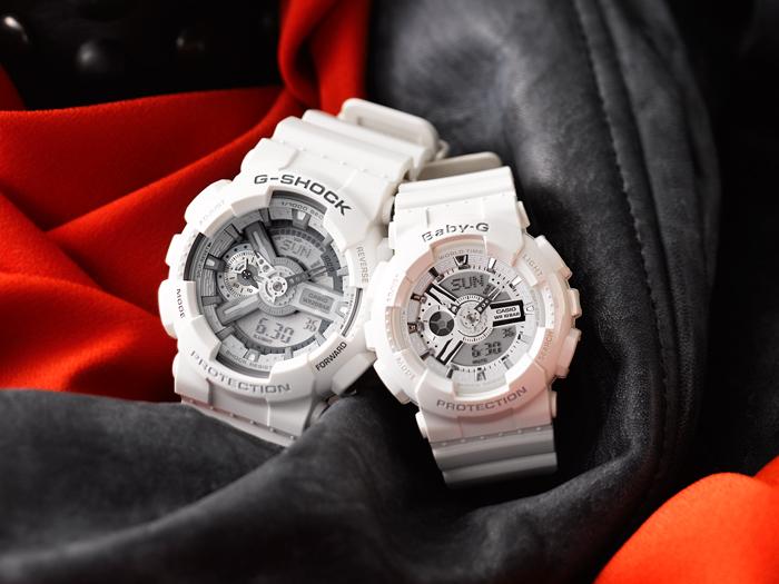 Casio Men's Resin 100M Water Resistant Analog Shock Resistant Quartz Watch BA-110-7A3